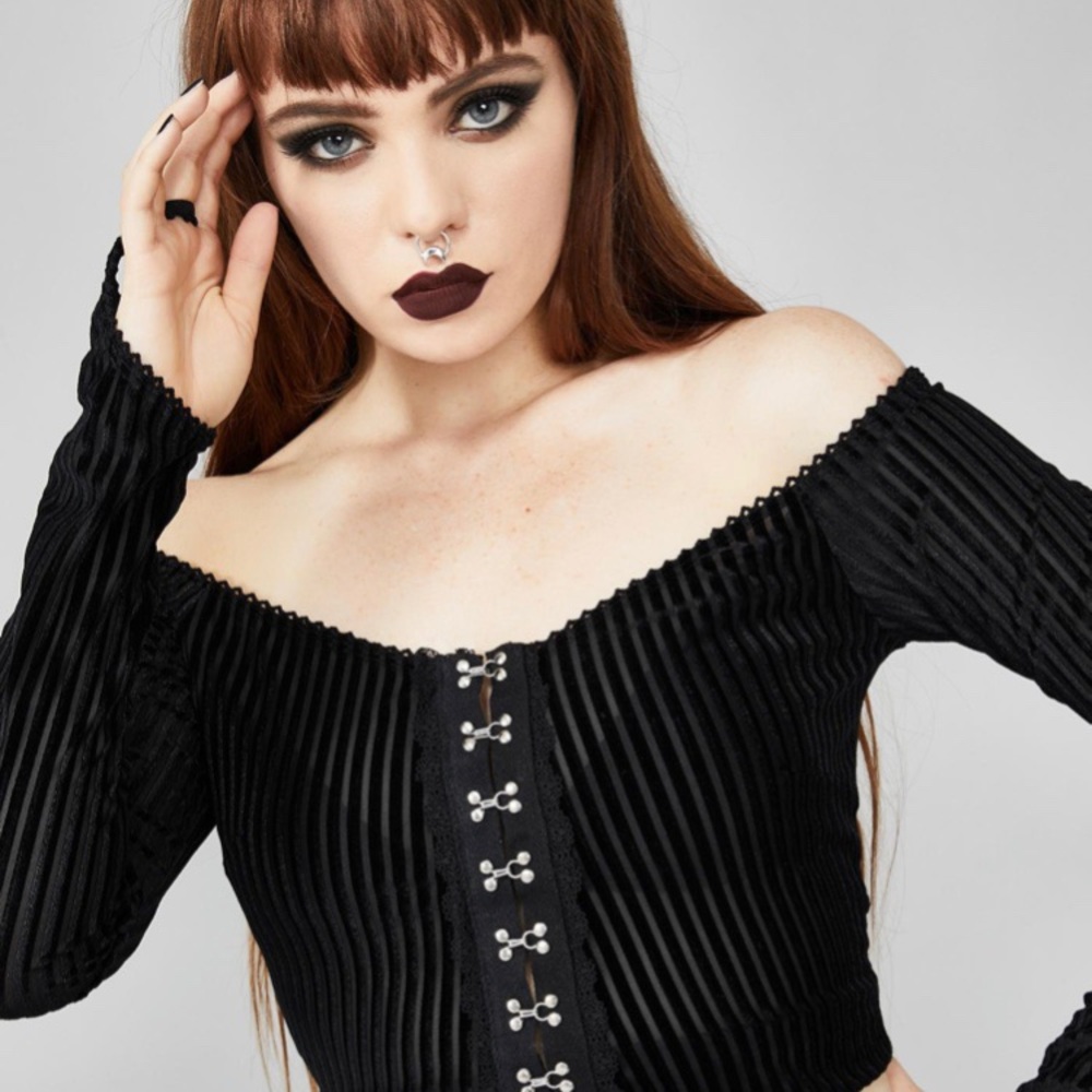 Widow bad dream crop top